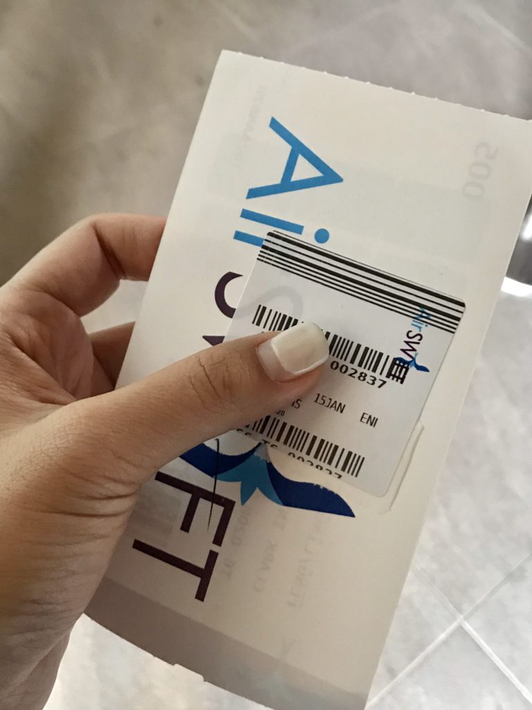 愛妮島自由行-交通攻略-愛妮島機場-Airswift小飛機-6