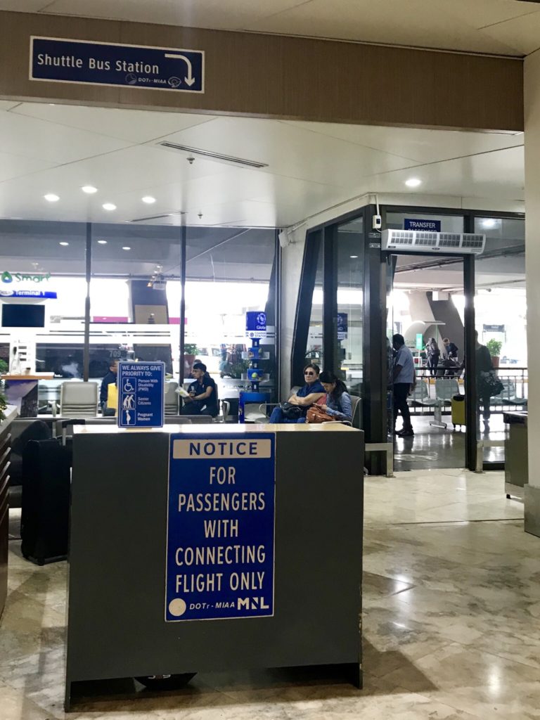 愛妮島自由行-馬尼拉機場轉機-第一航廈-12