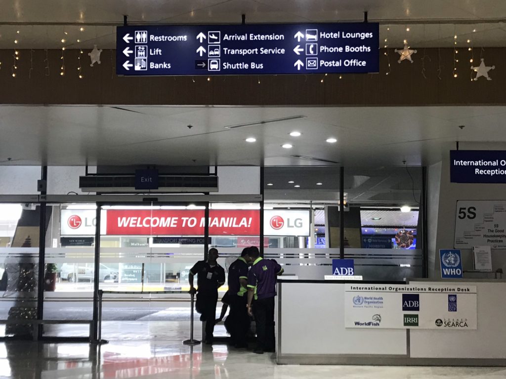 愛妮島自由行-馬尼拉機場轉機-第一航廈-6