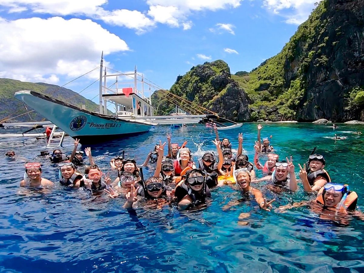 野孩子-00453-愛妮島el nido-行程tour c-景點-馬丁洛斷層matinloc drop-團體照-浮潛-F1-L1